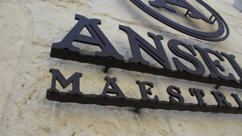 Logo Anselmo Maestri Fornai, seconda angolazione