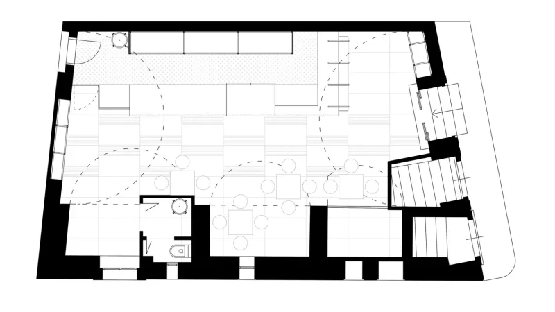 Planimetria tecnica del progetto Panificio Anselmo