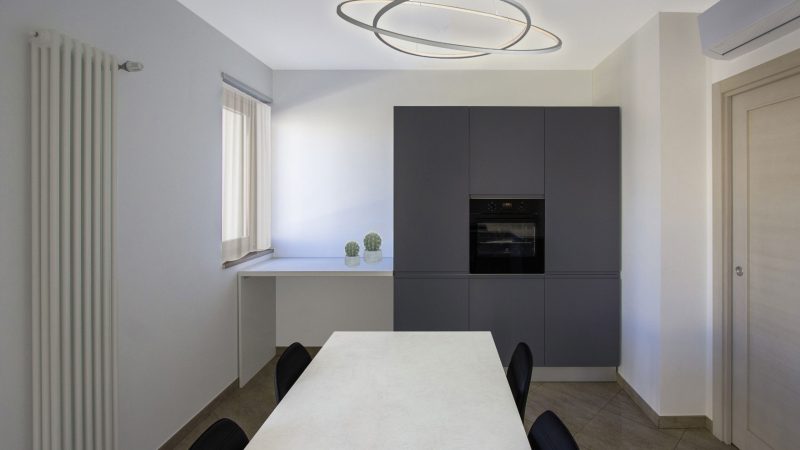 Progetto interior design cucina residenziale, seconda vista