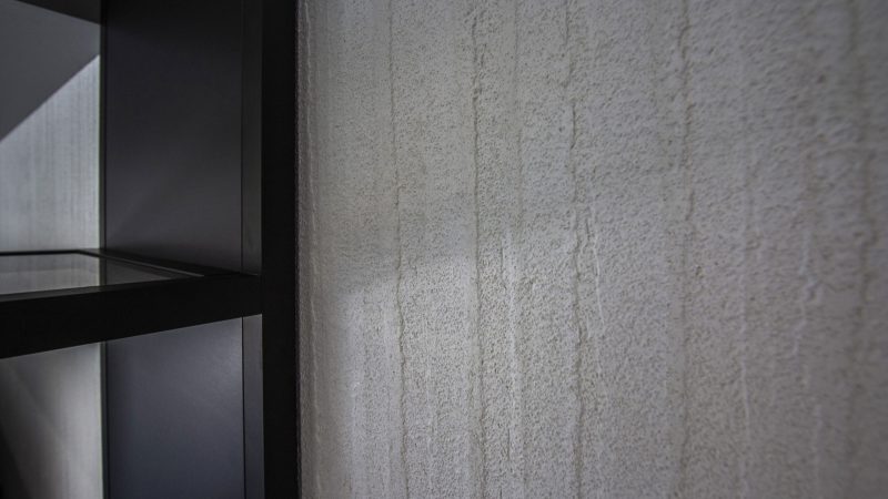 Dettaglio materiali utilizzati nel progetto interior design Casa CC